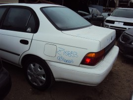 1993 TOYOTA COROLLA DX, 1.8L AUTO  SDN, COLOR WHITE, STK Z15853